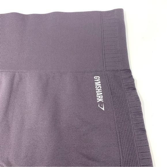 Gymshark Energy Seamless Cropped High waisted Leggings 'Slate Lavender' Size M - Picture 6 of 15